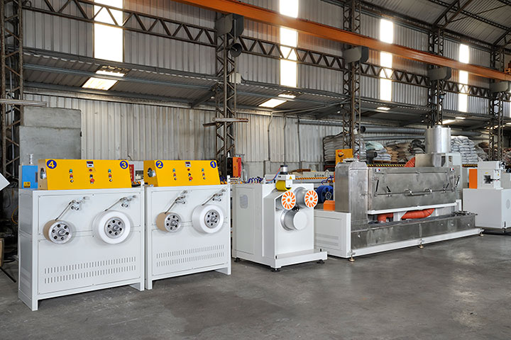 PP straps extrusion line