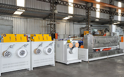 PP straps extrusion line